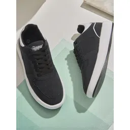 Roadster Men Black Synthetic Casual Shoes