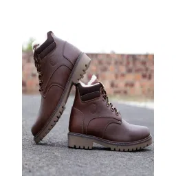 Bacca Bucci Men's MOSCOW Brown Derby Boots