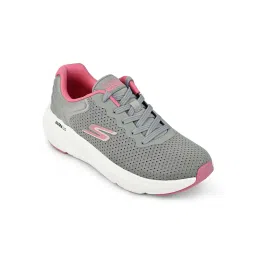 SKECHERS Women's Go Run Elevate Grey Running Shoes