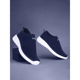 CLYMB Men Woven Design Slip On Sneakers