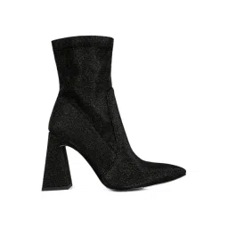 London Rag Women's Black Casual Booties