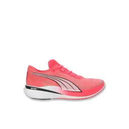 Puma Women's Fire Orchid, Ultra Blue & White Deviate NITRO Elite 2 Running Shoes
