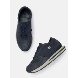 Woodland Men Leather Sneakers