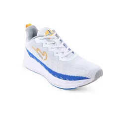 Campus Men White Mesh Running Shoes
