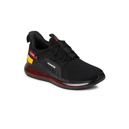 JQR Men HUNTER Black Mesh Running Shoes