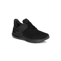 JQR Men RTGS Black Mesh Running Shoes