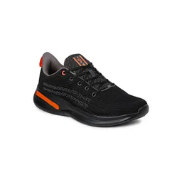 JQR Men SHOOTER 2 Black Mesh Running Shoes