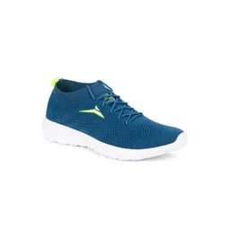 JQR Men Green Mesh Running Shoes