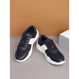 The Indian Garage Co Men Round Toe Lace-Ups Colourblocked Sneakers
