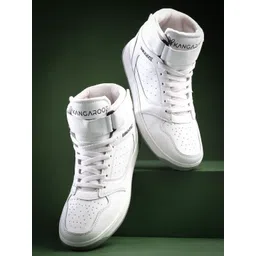 KANGAROOZ Men Moisture Wicking Mid-Top Sneakers