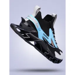 Atom Men Round Toe Lace Ups Mesh Sneakers