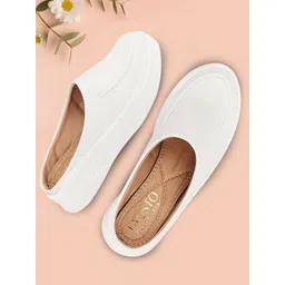 FAUSTO Women Round Toe Lightweight Mule Sneakers