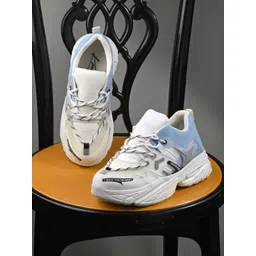 knoos Women Mesh Colourblocked Lightweight Comfort Insole Sneakers