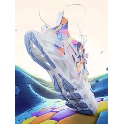 Atom Men Spring Edge 2 Colorstorm Printed Flyknit Sneakers