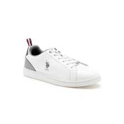 U.S. Polo Assn. Men Colourblocked PU Sneakers