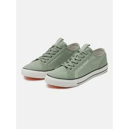 nubeat Men C MAJOR Round Toe Lace Up Sneakers