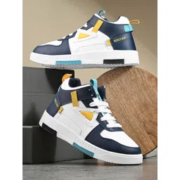 BIRDE Men Colourblocked Lace - Ups Sneakers