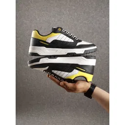 bacca bucci Men Colourblocked PU Sneakers