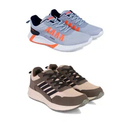 DRACKFOOT Men Non-Marking Running Sports Shoes