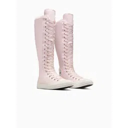 Converse Unisex Solid High-Top Round Toe Regular Sneakers