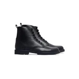 GRIFFIN Men Lace Up High Top Regular Boots