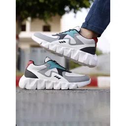 Woakers Men Mesh Running Non-Marking Shoes