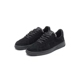 RARE RABBIT Men Perforations Suede Sneakers