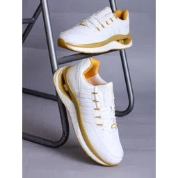 Columbus Men Mesh Running Lace-Ups Non-Marking Sports Shoes