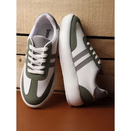 The Roadster Lifestyle Co. Women Lace-Up Comfort Insole Sneakers