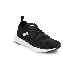 Puma Women Flyer Runner Engineered Knit Textile Running Sports Shoes