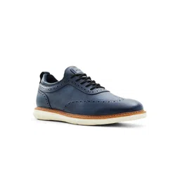 ALDO Men Perforations Round Toe Lace-Ups Sneakers
