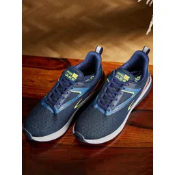 Duke Men Teal Mesh Running Shoes