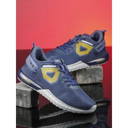 Campus Men Grey Mesh Running Shoes