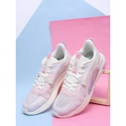 Xtep Women Purple Textile Retro Skateboarding Non-Marking Sports Shoes