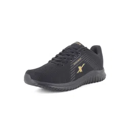 Sparx Men SM-778 Black Mesh Running Non-Marking Shoes