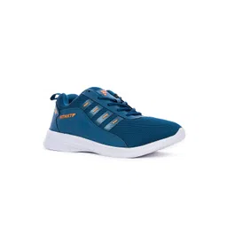 Khadims Men Blue Textile Walking Non-Marking Shoes