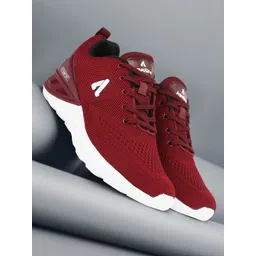 Aqualite Men Elastic Fit Technology Non-Marking Running Sports Shoes