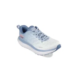 Skechers Women Colorblocked Non-Marking Lace Ups Running Shoes