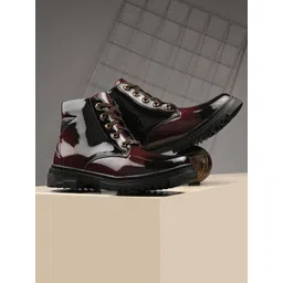 Vellinto Men Round Toe Regular Boots