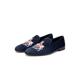 SHUTIQ Textured Suede Slip-On