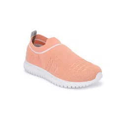 OFF LIMITS Women Peach-Coloured Mesh Walking Non-Marking Shoes