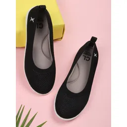 Carlton London sports Women Black Ballerinas Flats