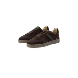 RARE RABBIT Men Rubio Textured Leather Sneakers