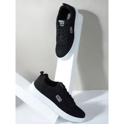 Goldstar Men Lace-Ups Mesh Walking Non-Marking Shoes