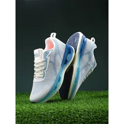 HRX by Hrithik Roshan Men Blue Flyknit Mesh Running Shoes