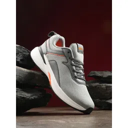 HRX by Hrithik Roshan Men Grey Mesh Running Shoes