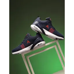 Action Men Navy Blue Mesh Running Shoes