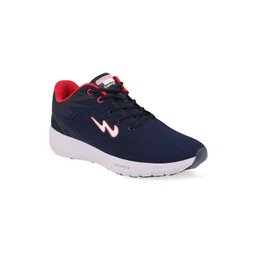 Campus Men Navy Blue Mesh Running Shoes