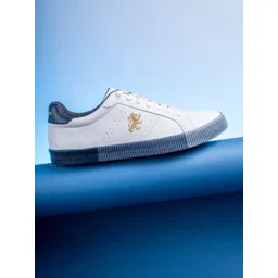 Red Tape Men White Perforations Sneakers