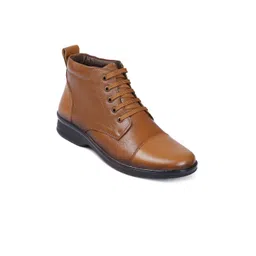 Zoom Shoes Men Leather Derbys Boots
